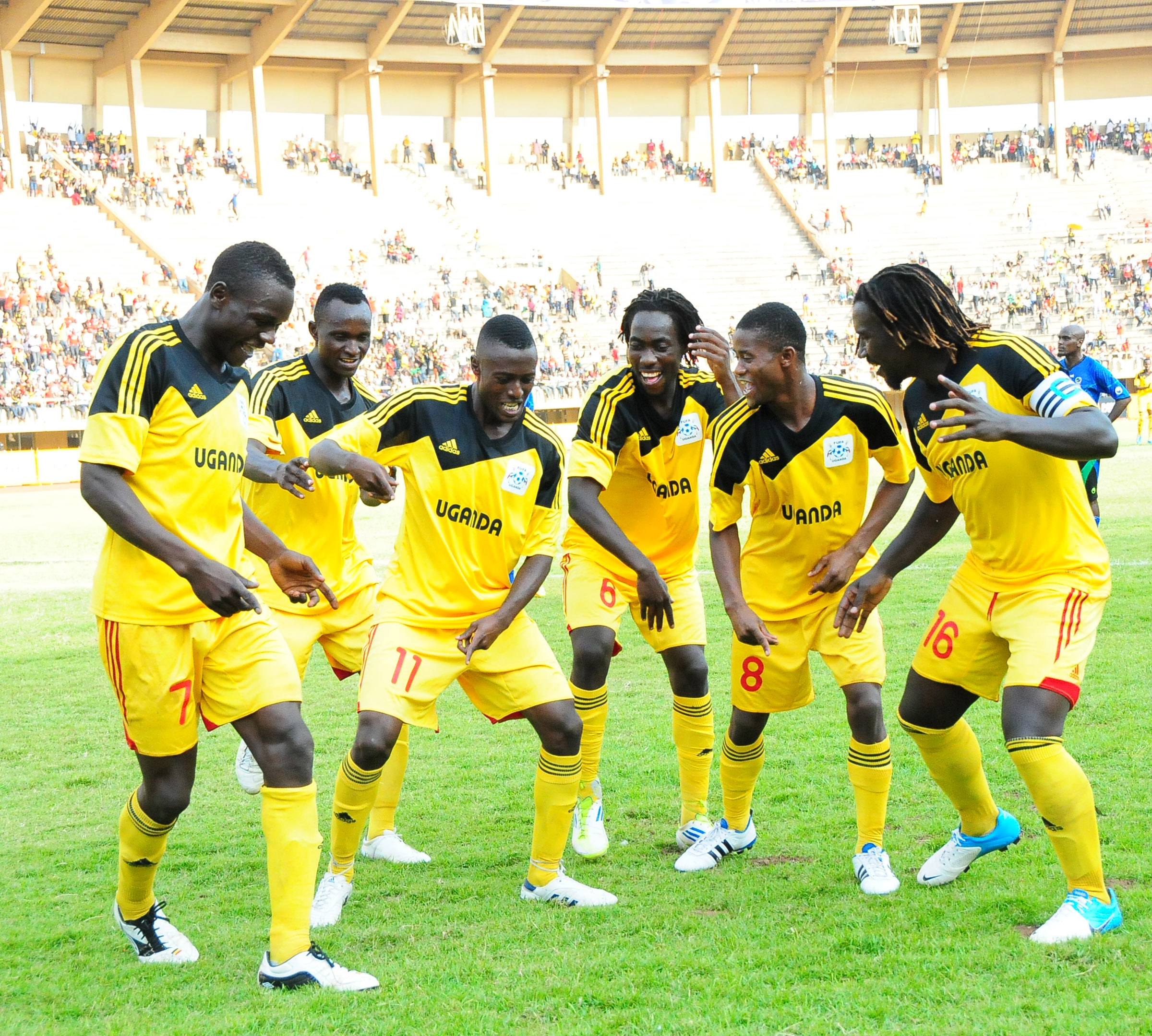 Uganda Cranes land safely in Nairobi