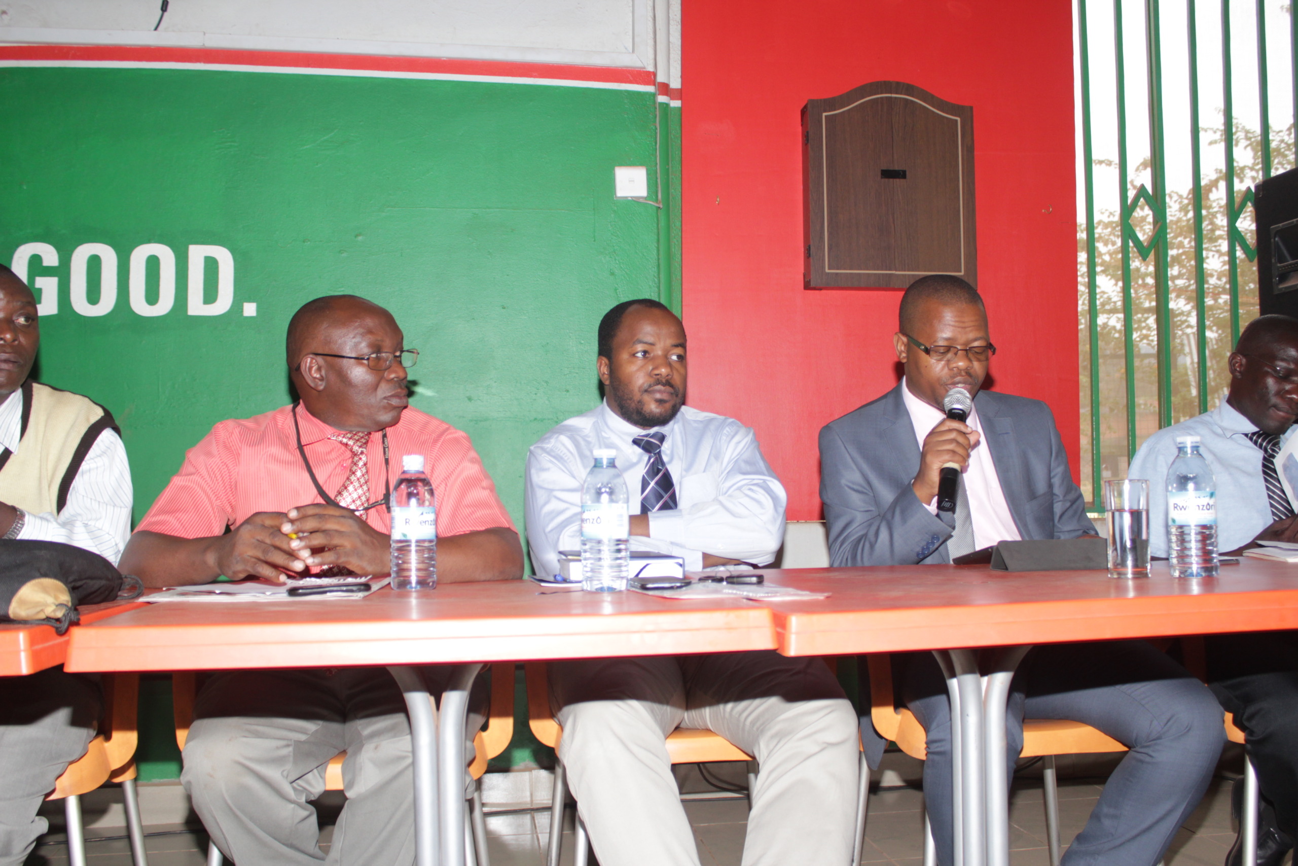 FUFA President Interacts with Sports Media