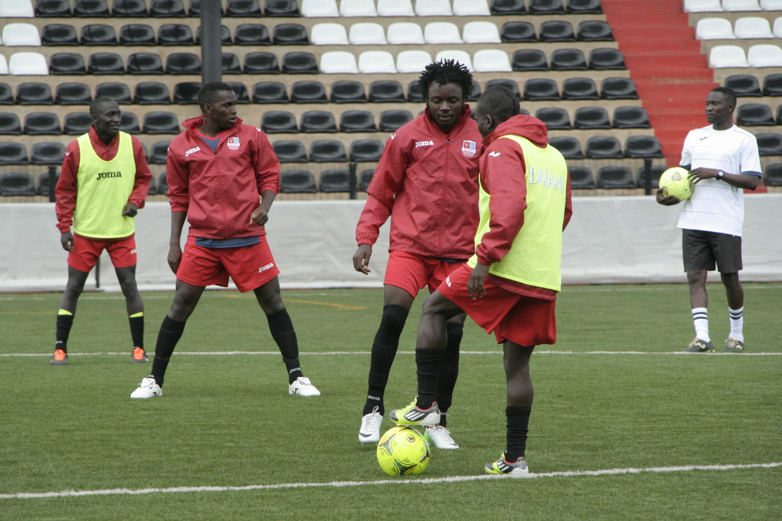 CAF Confederations Cup: SCVU trains at Stade TP Mazembe