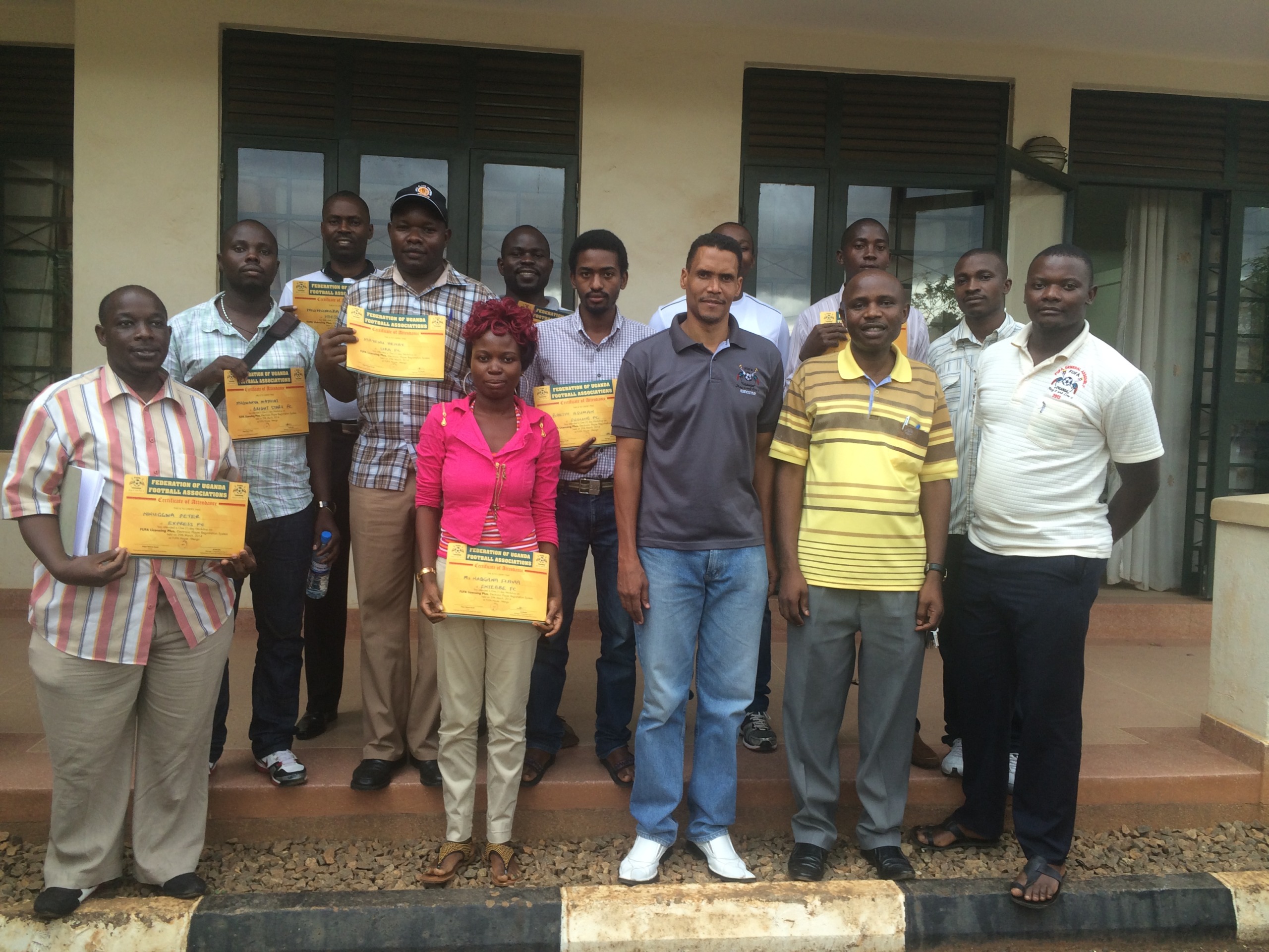 FSL clubs attend ‘FUFA License +’ Workshop