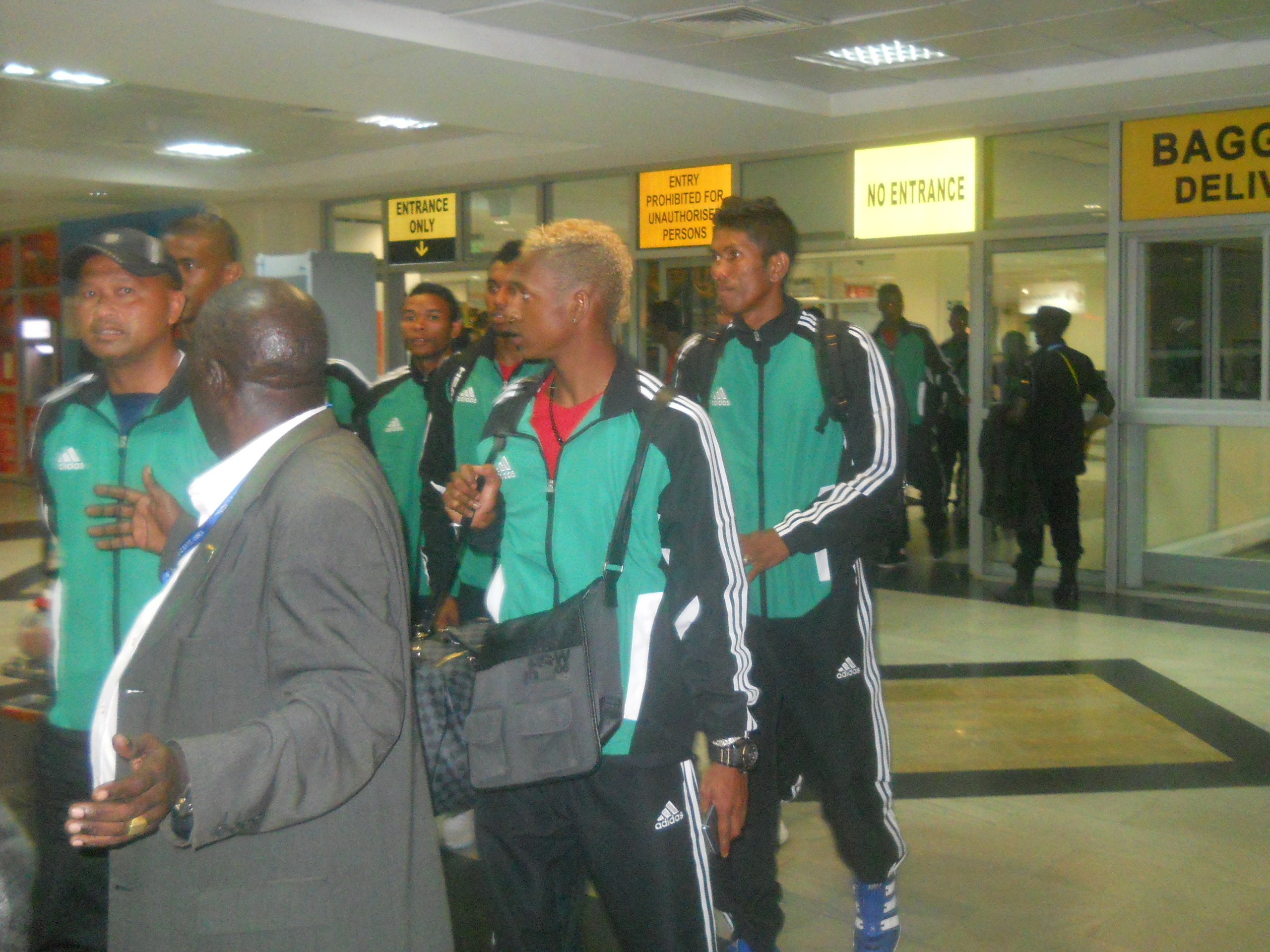 Uganda Cranes opponents arrive safely