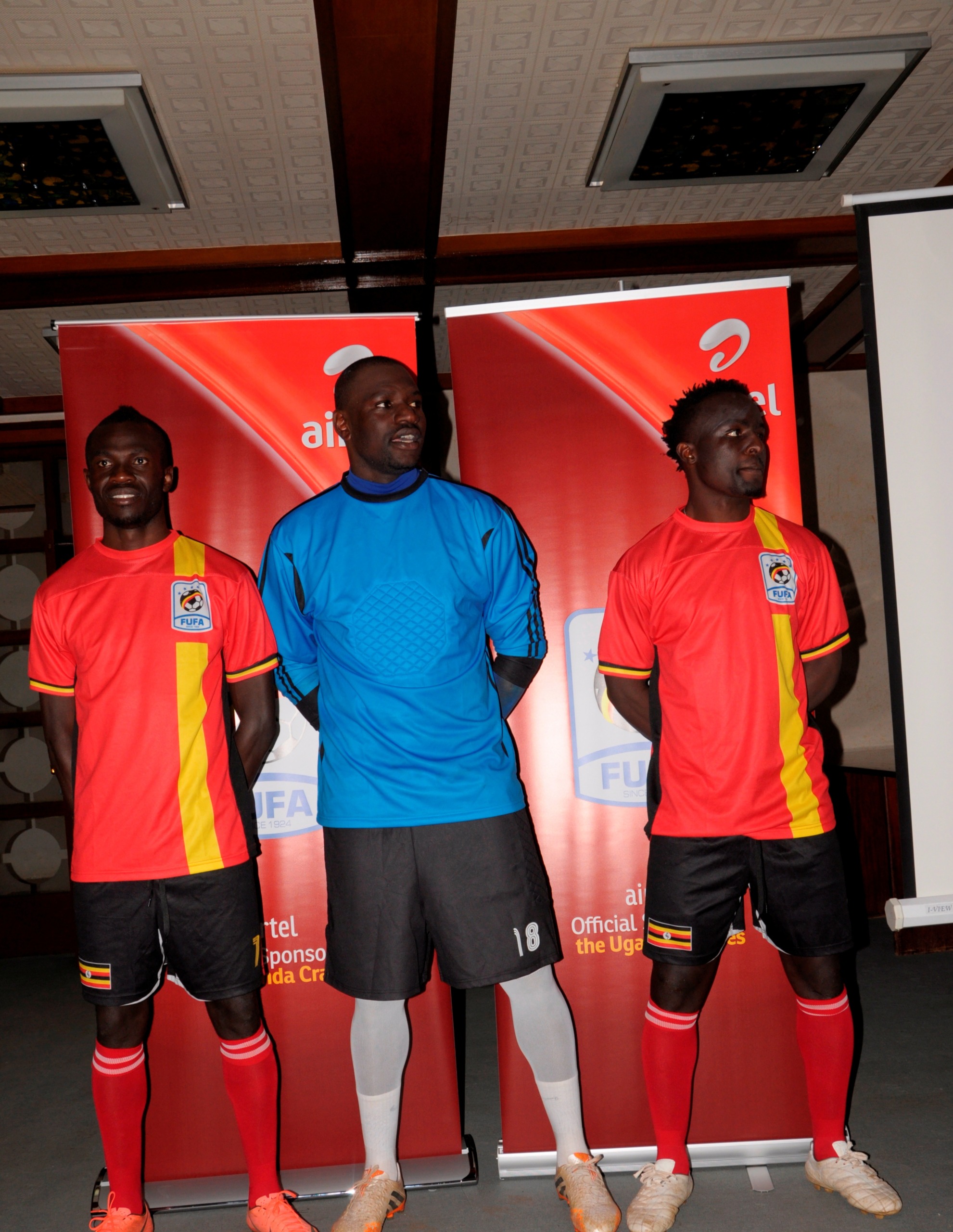 FUFA Unveils Uganda Cranes Home Kit