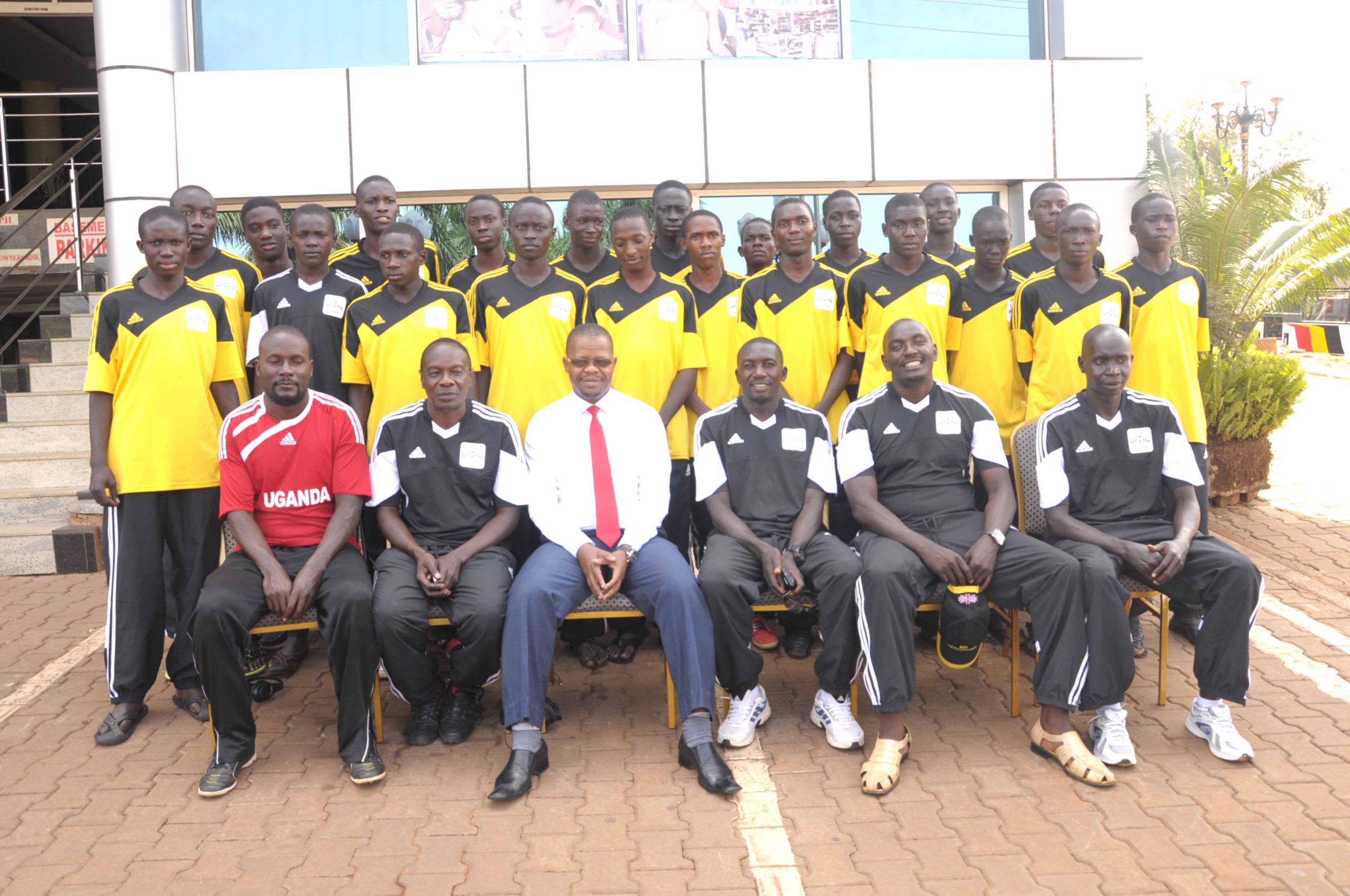 FUFA President treats National U-17 team to a special luncheon