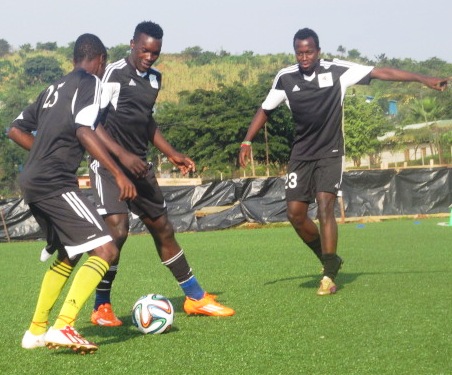 ROAD TO MOROCCO 2015: Cranes enjoy drills at Njeru technical Center