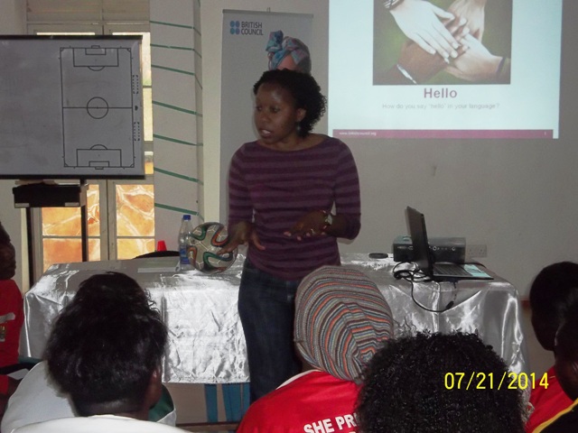 Female referees’ training underway at Njeru Technical Center