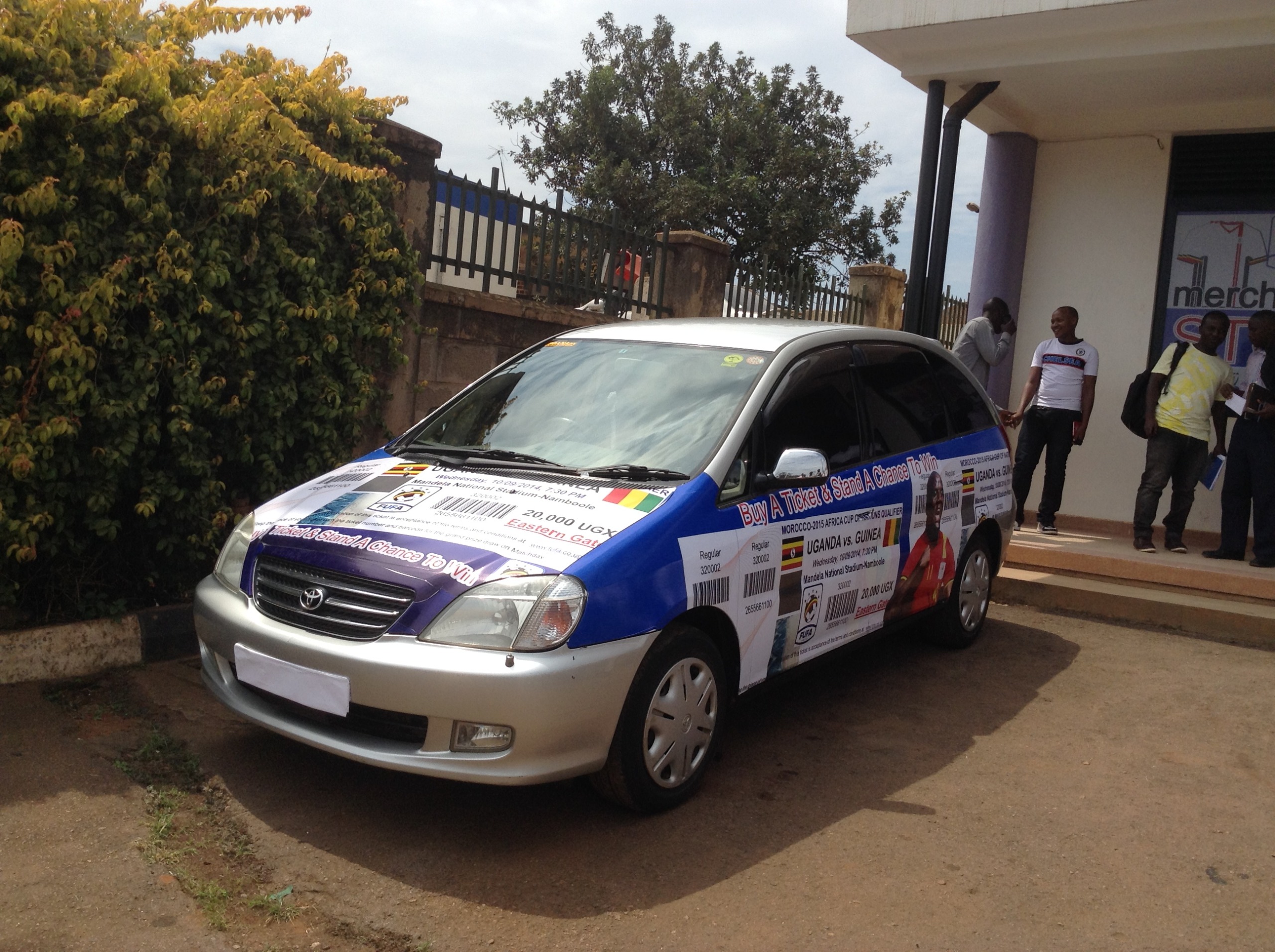 UGANDA VS GUINEA: LUCKY CRANES FAN TO WIN NADIA CAR