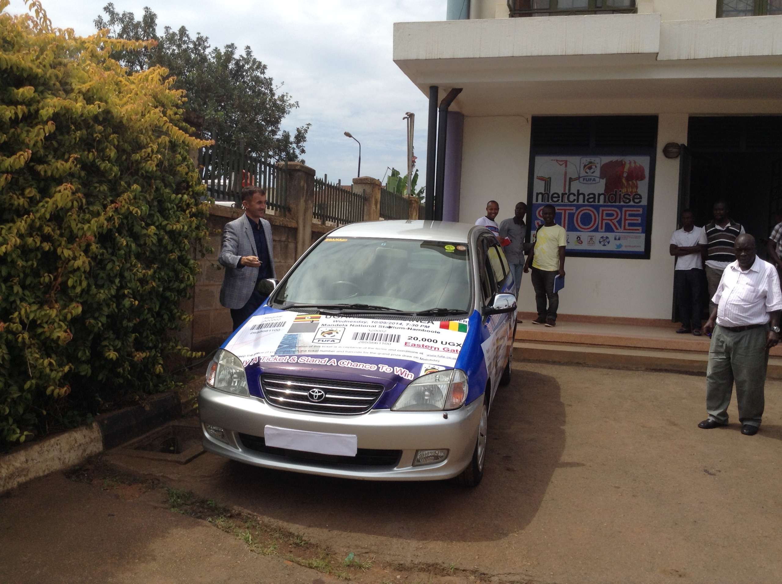 UGANDA VS GUINEA: How to win the Nadia car staked by FUFA