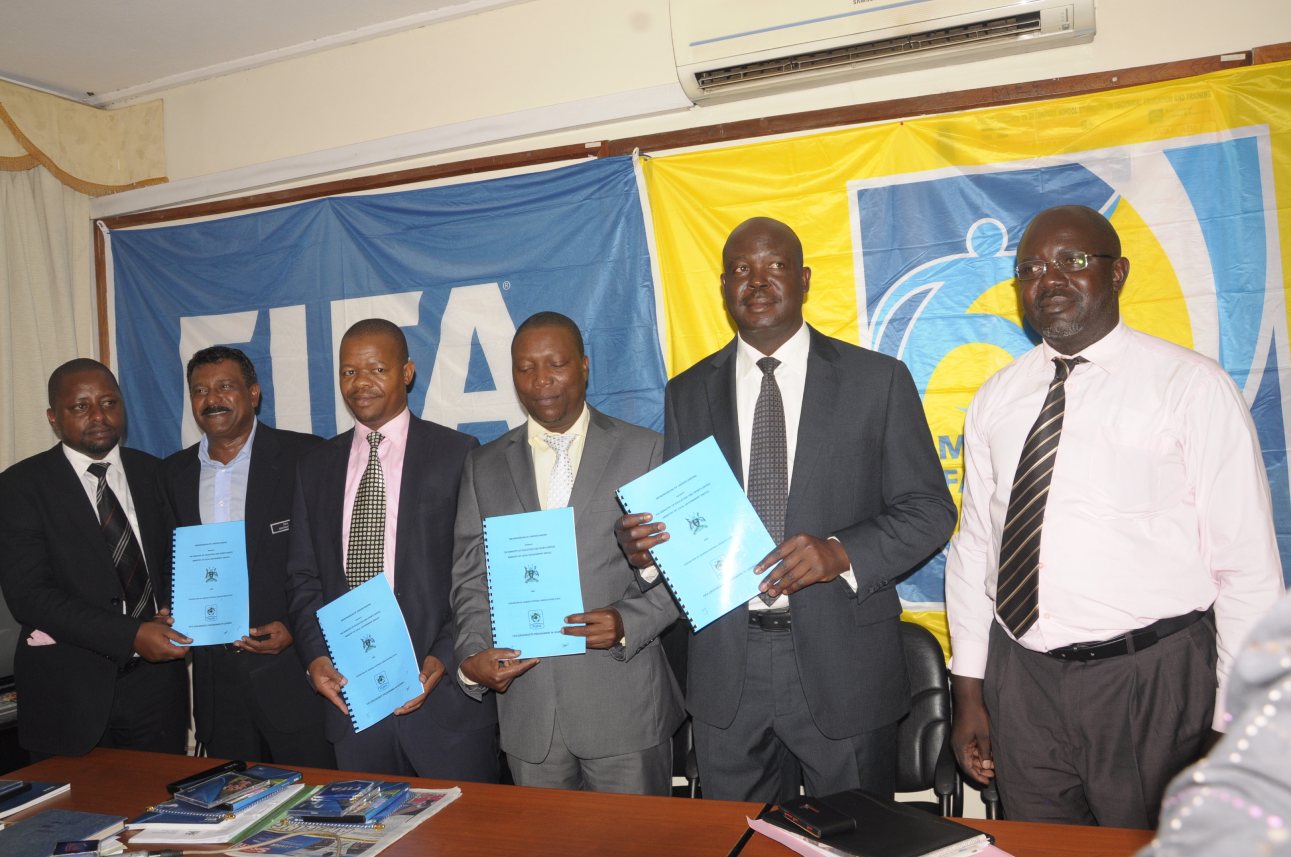 Grassroots football launched in Uganda