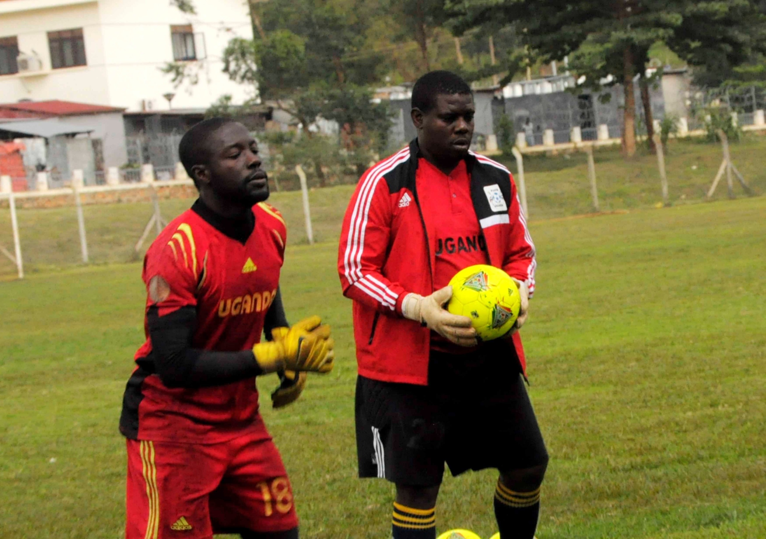 Anyau handles Cranes players, Majwega resumes training at Lugogo