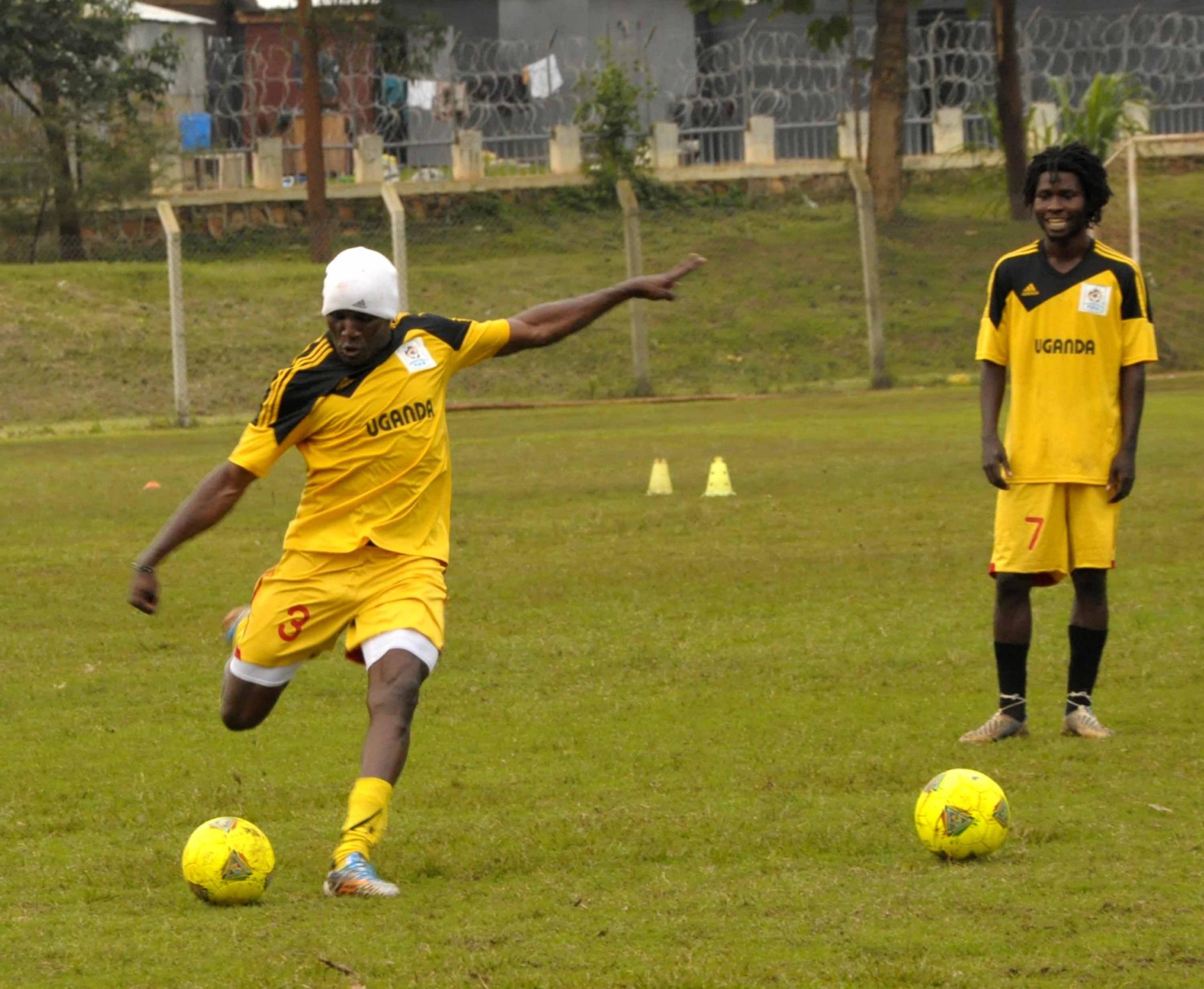 Massa joins Cranes training in Lugogo