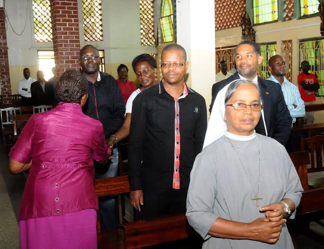 FUFA President joins USPA at Church  Service to honour comrades