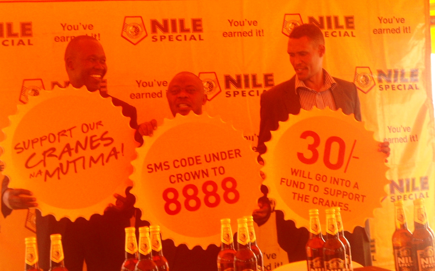 FUFA, Nile Special launch Uganda Cranes Fund