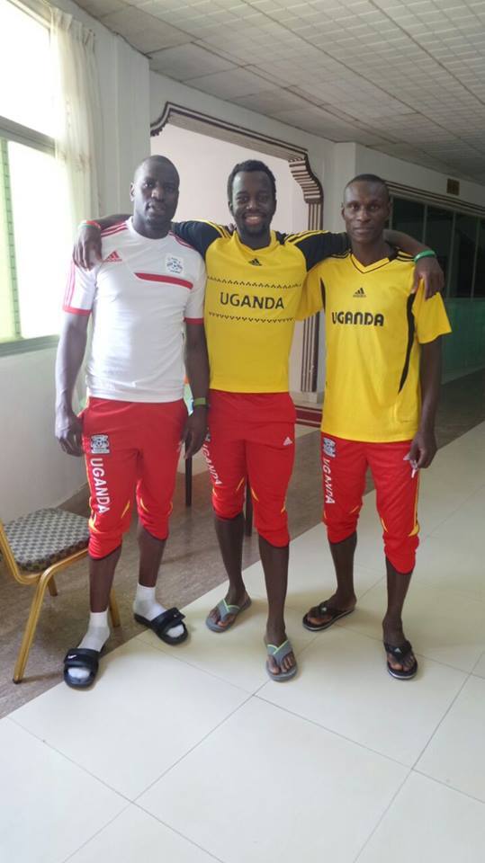 Goalkeeper Denis Onyango, defenders Kabugo and Andy Mwesigwa .