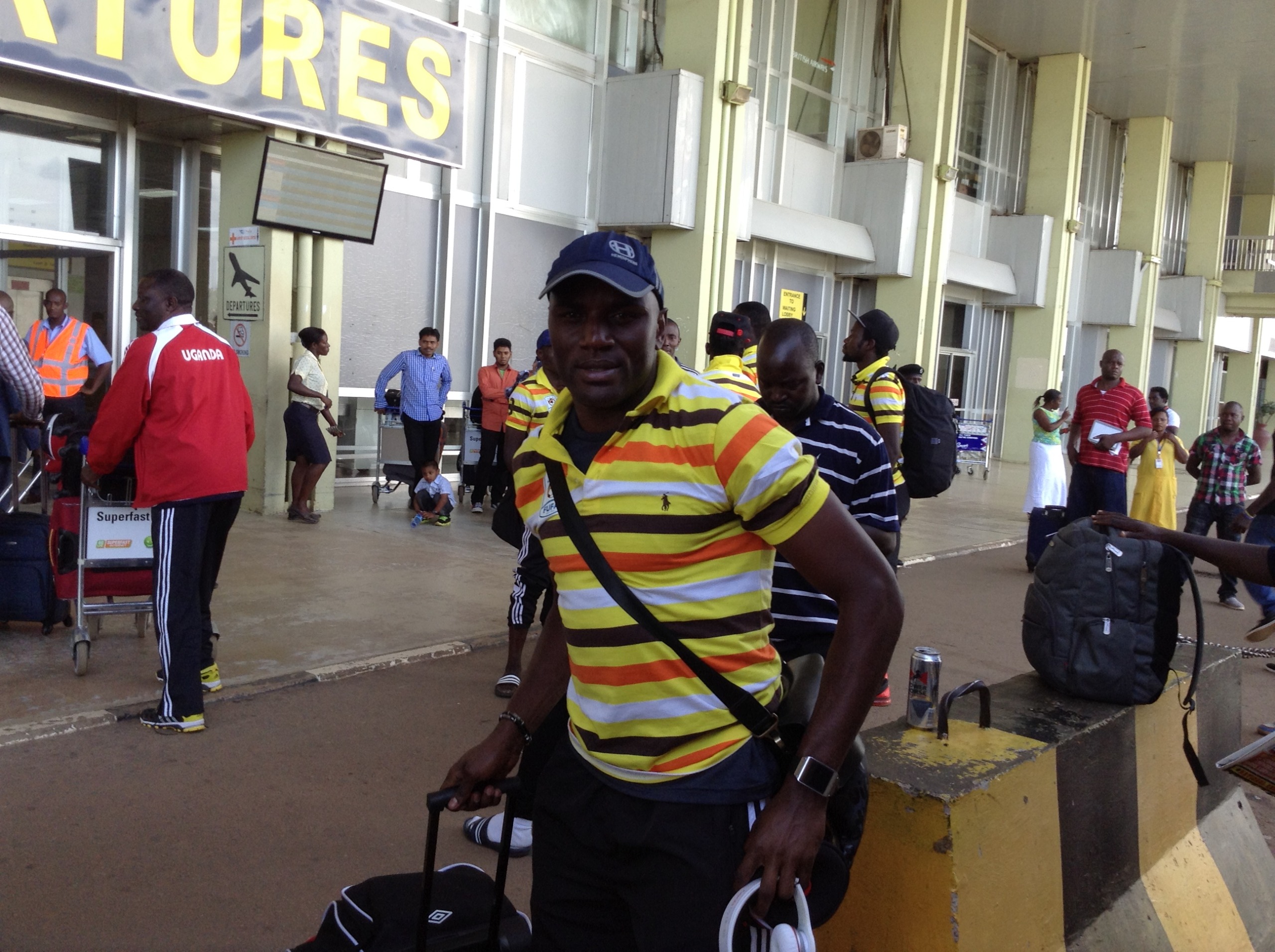 Uganda Cranes Departure in Pictures
