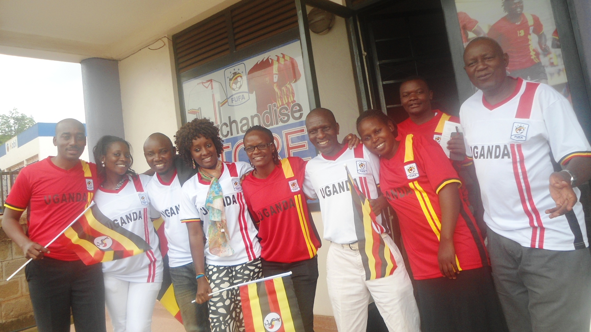 GUINEA VS UGANDA: FUFA Staff in jovial mood ahead of crunch tie