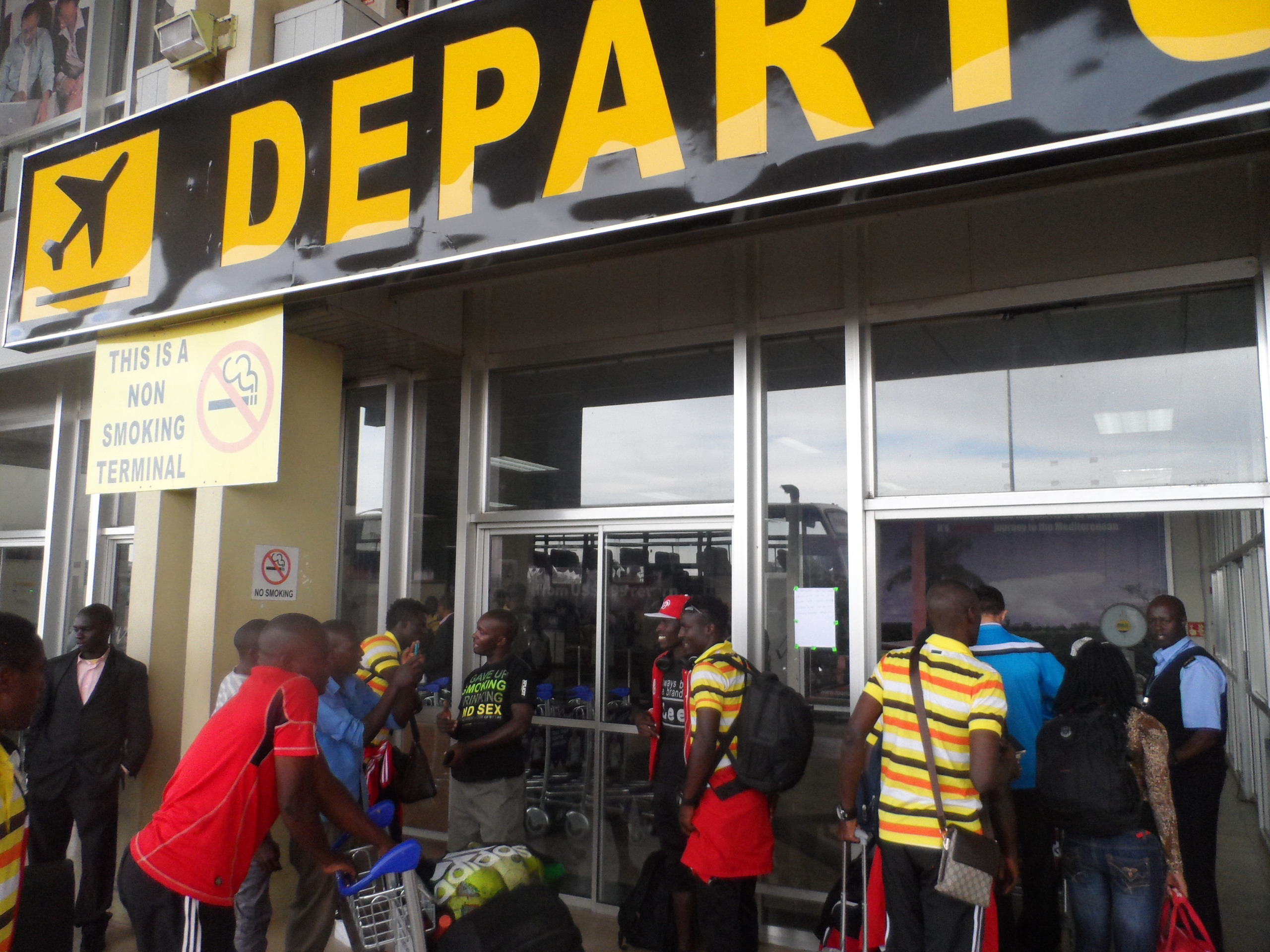 Guinea Vs Uganda: Cranes depart for Morocco via Doha