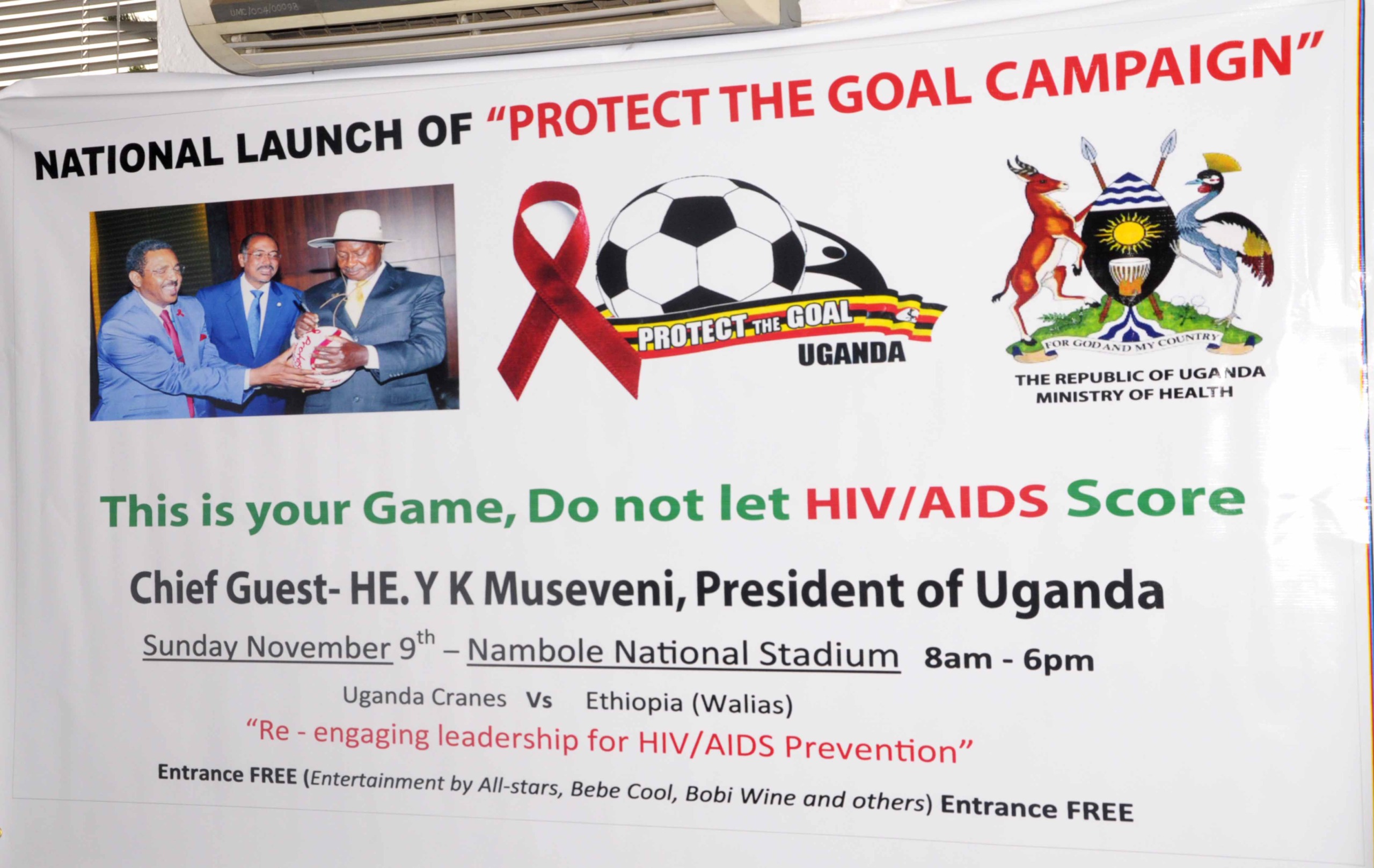 UGANDA VS ETHIOPIA: Protect Your Goal Match today
