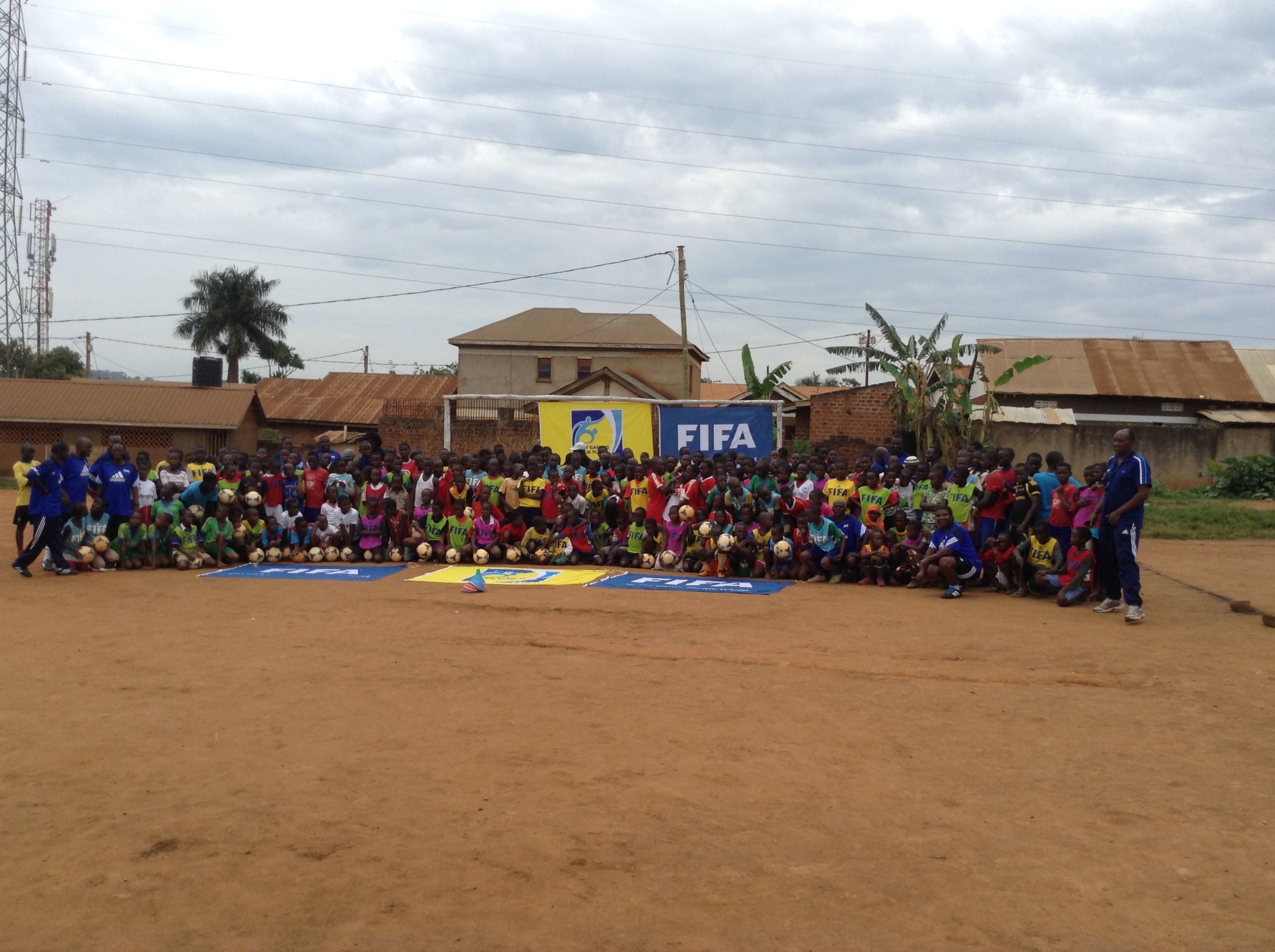 PICTORIAL: FUFA GRASS ROOTS PROGRAMME AT BUSEGA COMMUNITY SCHOOL