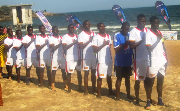 BEACH SOCCER: Ghana Takes First Leg After Edging Uganda
