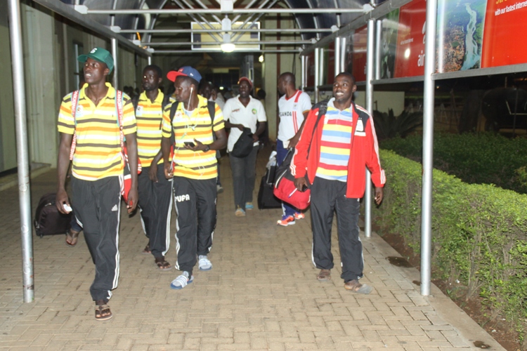 Triumphant Uganda Cranes Back Home