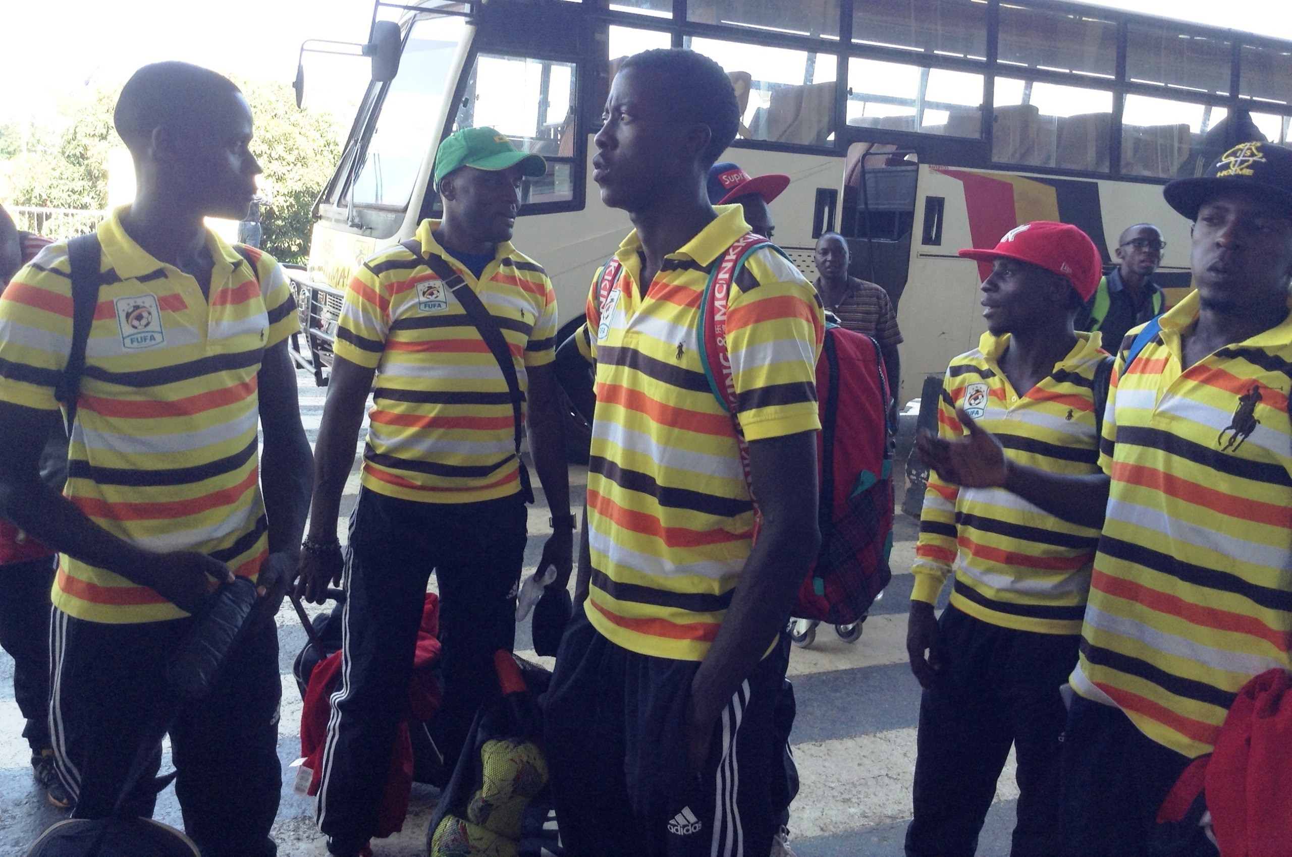 NIGERIA Vs UGANDA – The Cranes Departure in Pictures