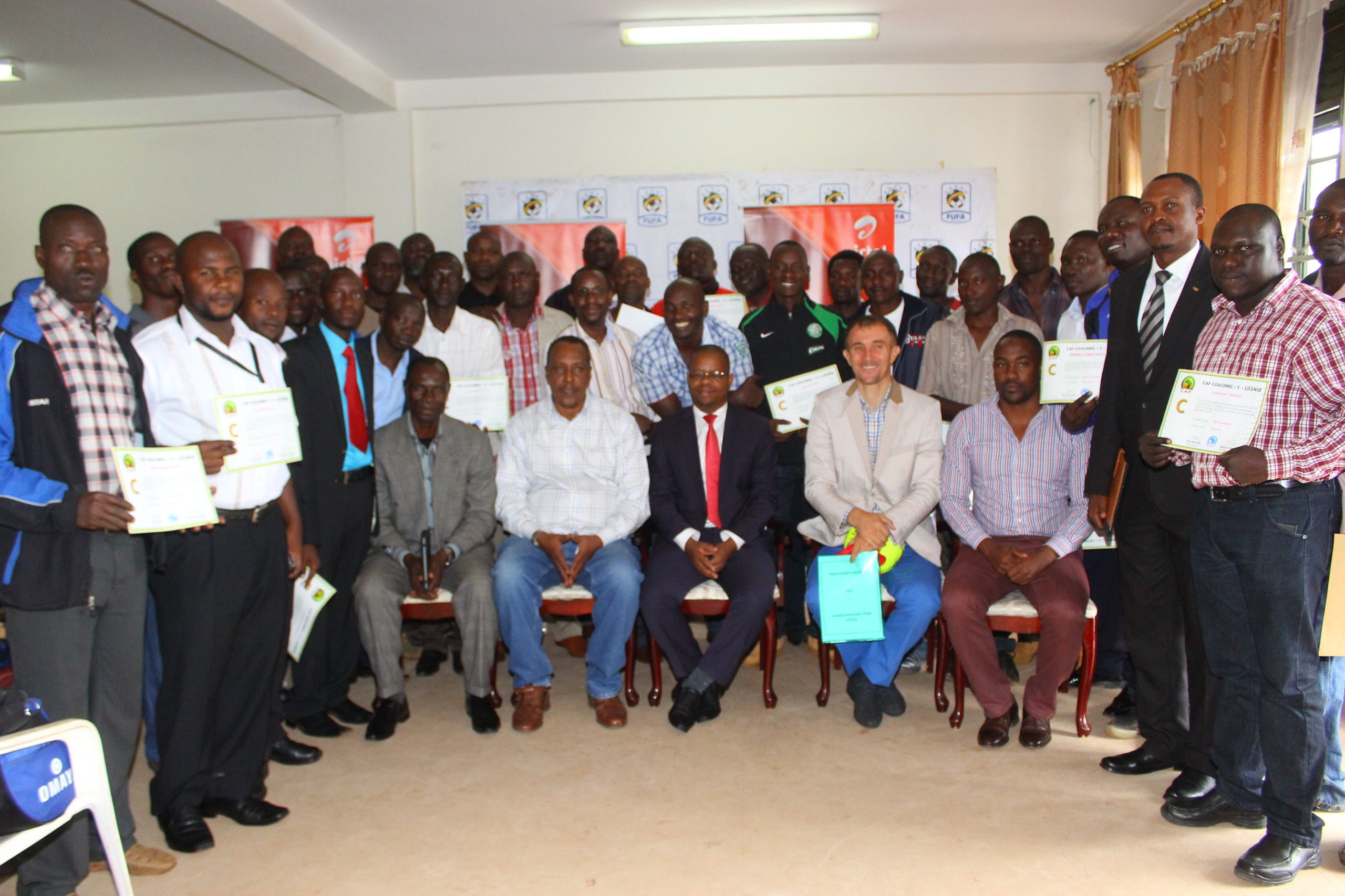 COACHING: Sixty Three Coaches Receive CAF C Licence