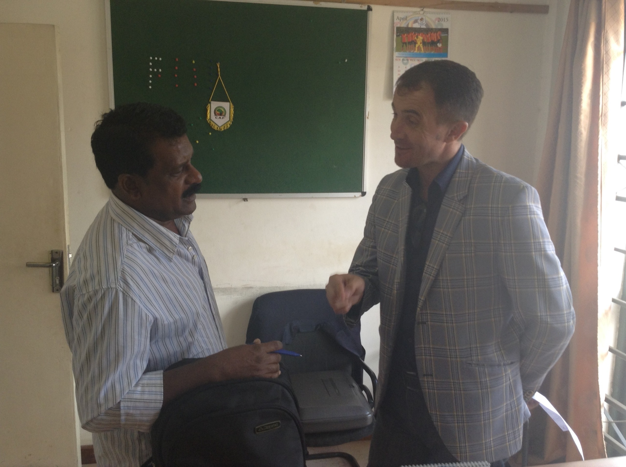 TECHNICAL & DEVELOPMENT: FIFA’s Govinden Thondoo jets in for review and assessment