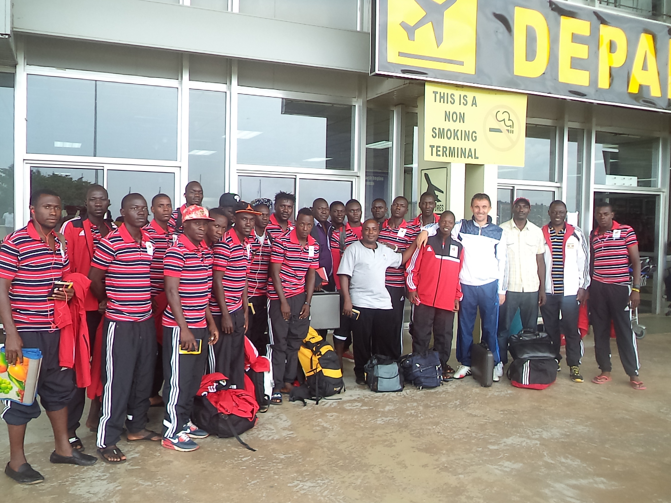 PICTORIAL: Uganda Cranes in Ethiopia, Expected in Zanzibar on Friday afternoon