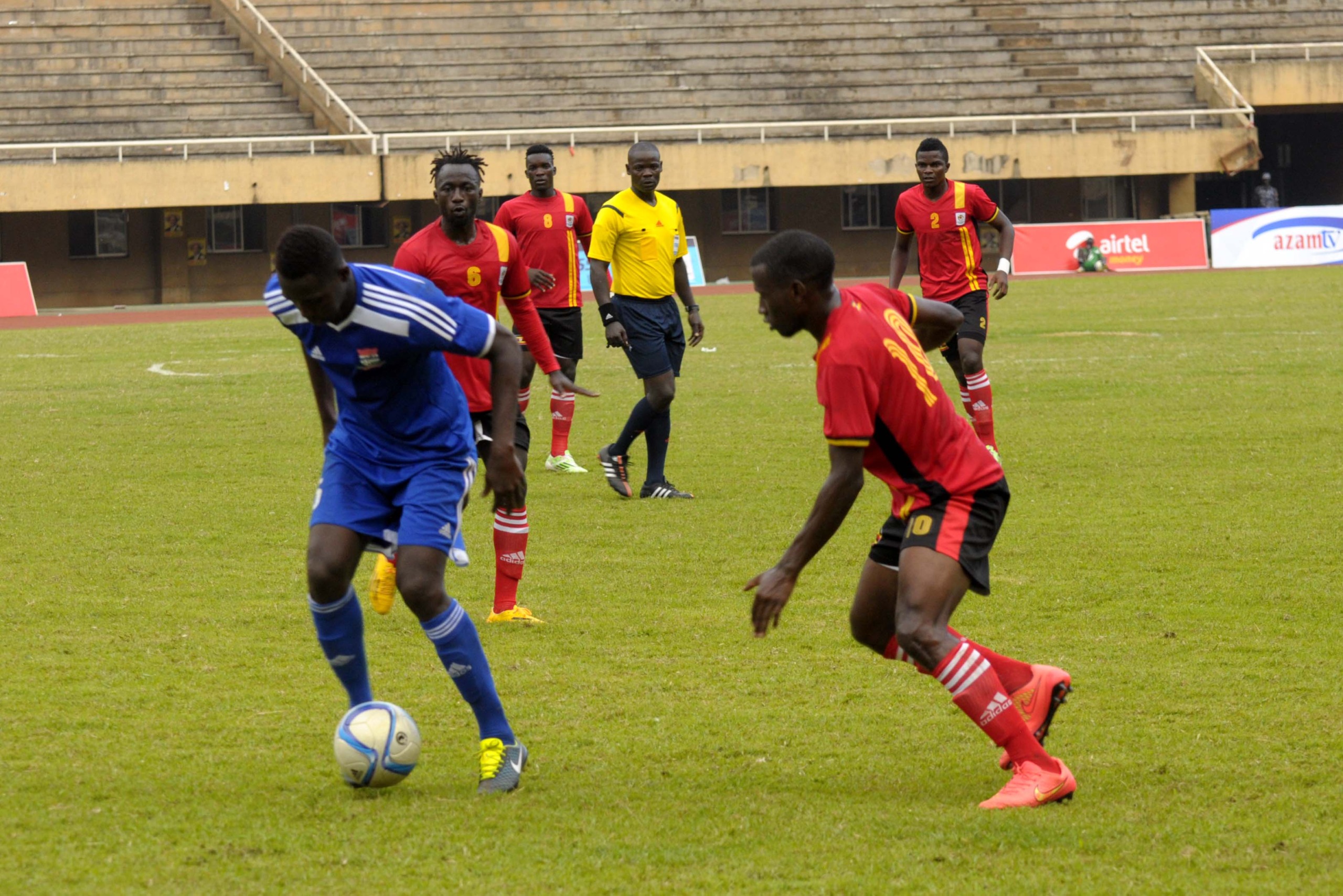 Uganda Cranes Vs Gambia Scorpions Pictorial