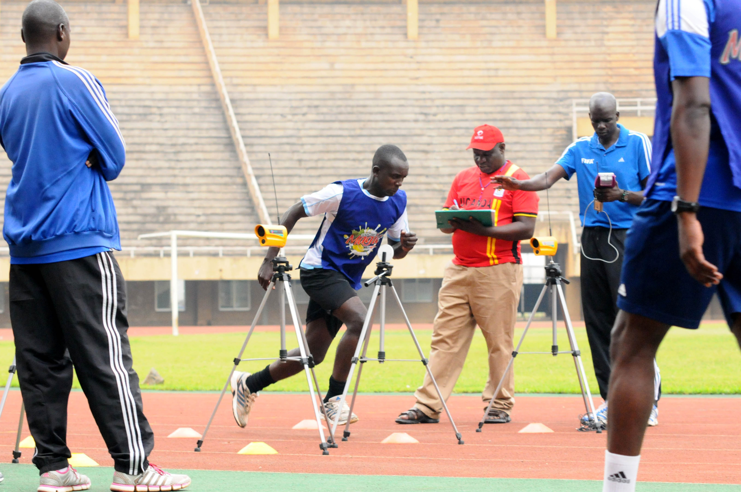 REFEREEING: Physical Fitness Tests conducted at Namboole