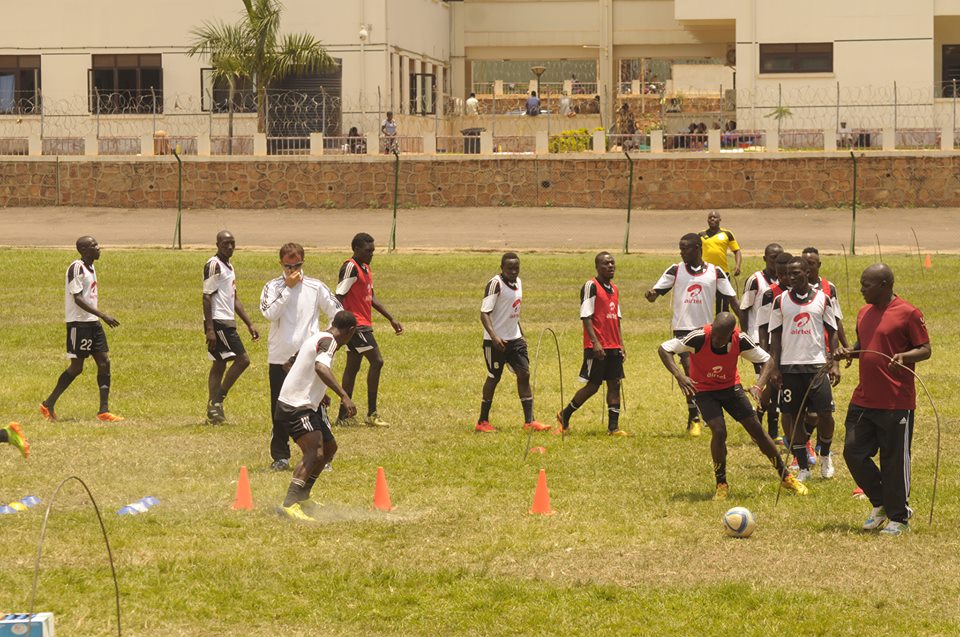 Uganda Cranes undertake second non-residential training session