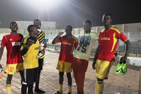 Uganda Cranes conduct last training session, Jamal promises $ 1000 for team