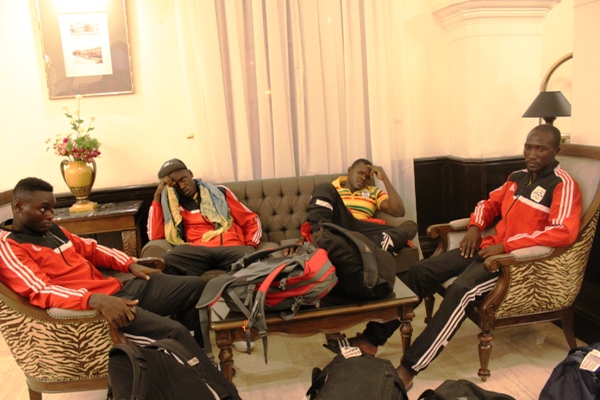 Uganda Cranes arrive safely in Khartoum, ready for the match