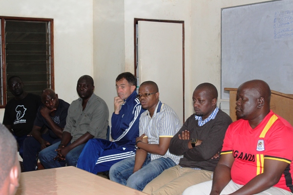 Uganda Vs Sudan: FUFA President visits camp, promises $ 1000 per player as qualification bonus