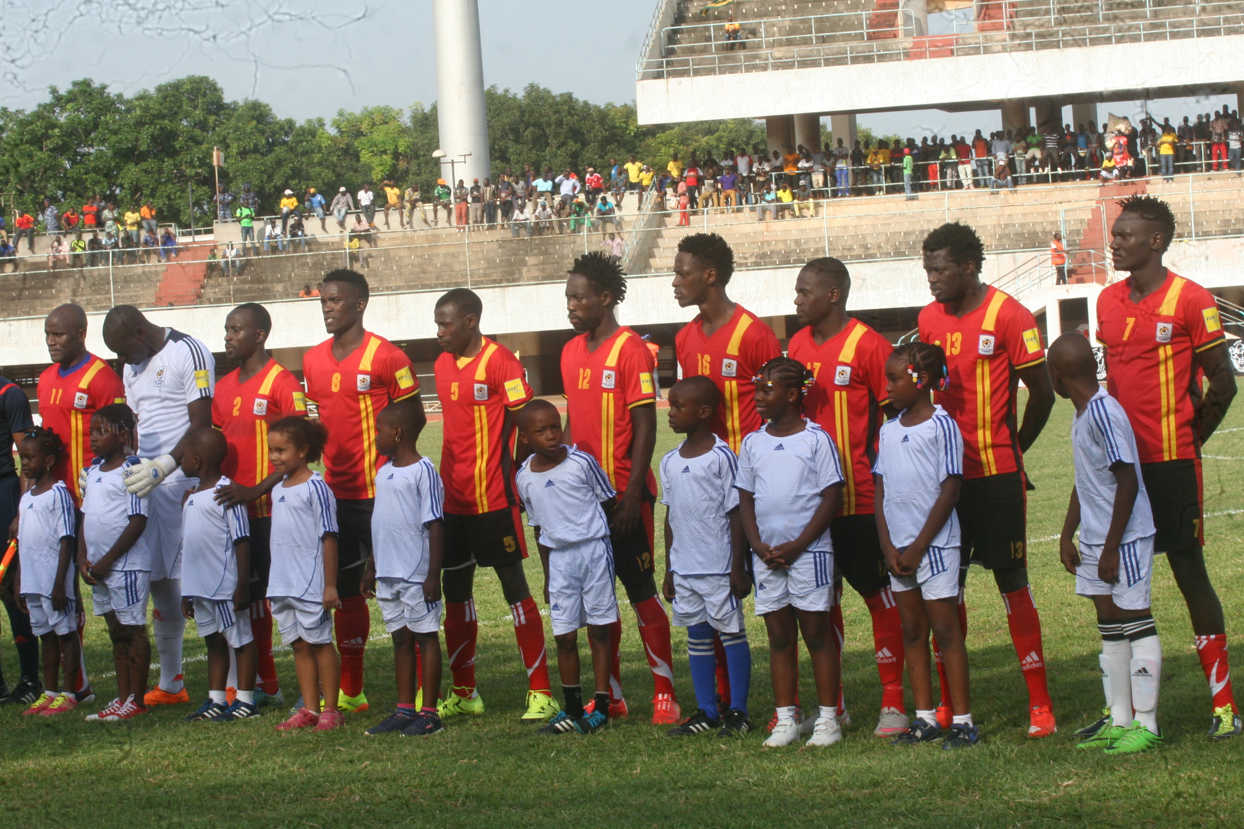 Pictorial: Togo Sparrows 0 – 1 Uganda Cranes at Stade De Kegue, Lome