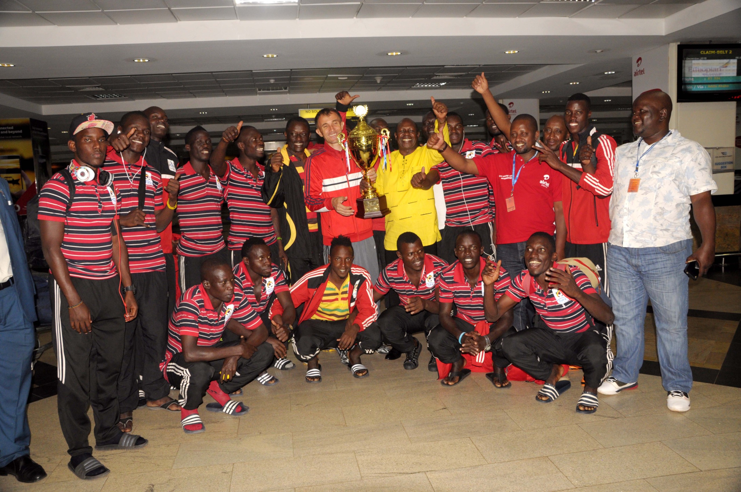 CECAFA 2015: Uganda Cranes winning team marks majestic return