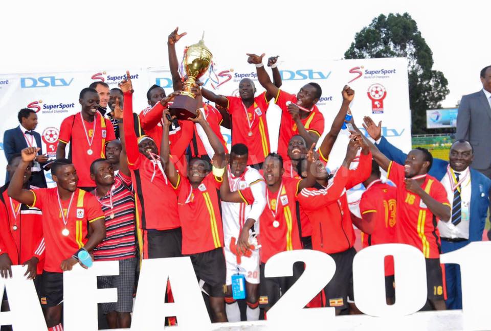 State House rewards Uganda Cranes CECAFA Winning squad with Shs.125M