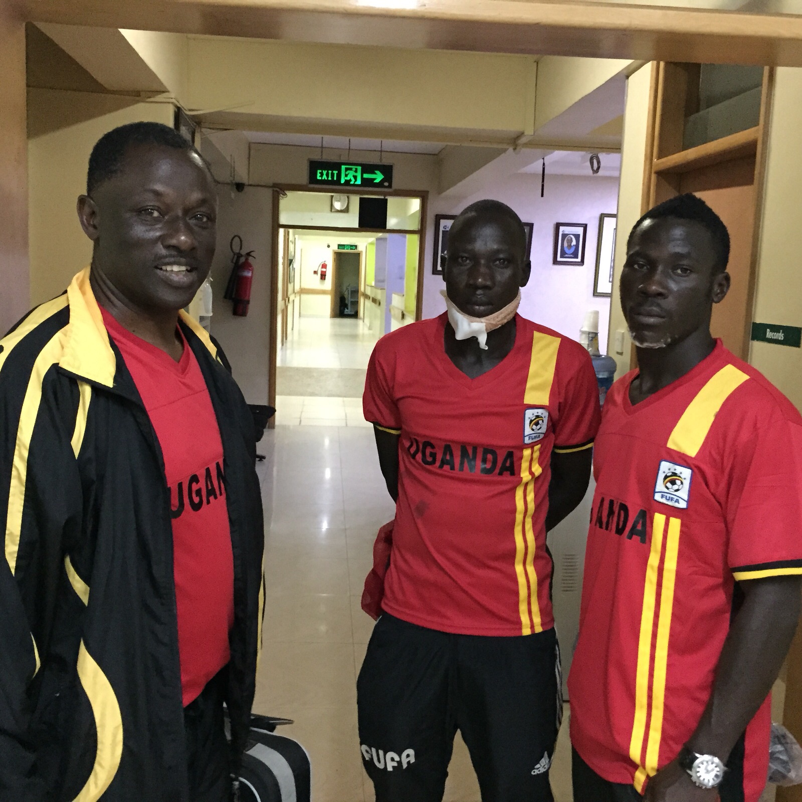 UPDATE: Two Cranes players Treated at Nakasero hospital