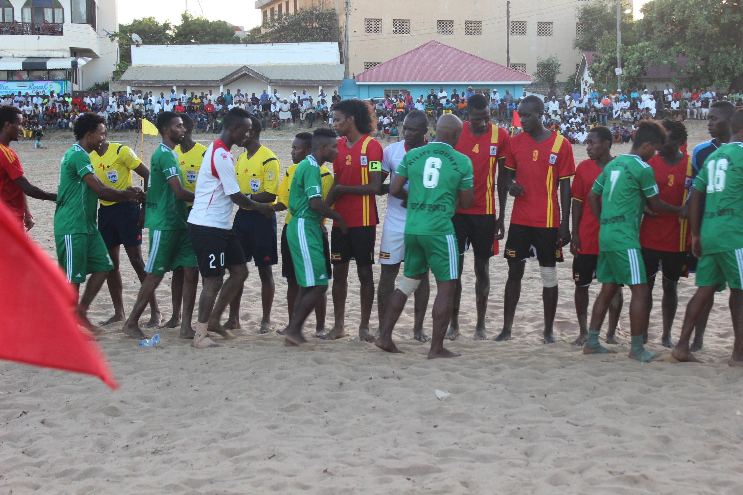 False start for Uganda Sand Cranes at Malindi International Beach Soccer Tournament