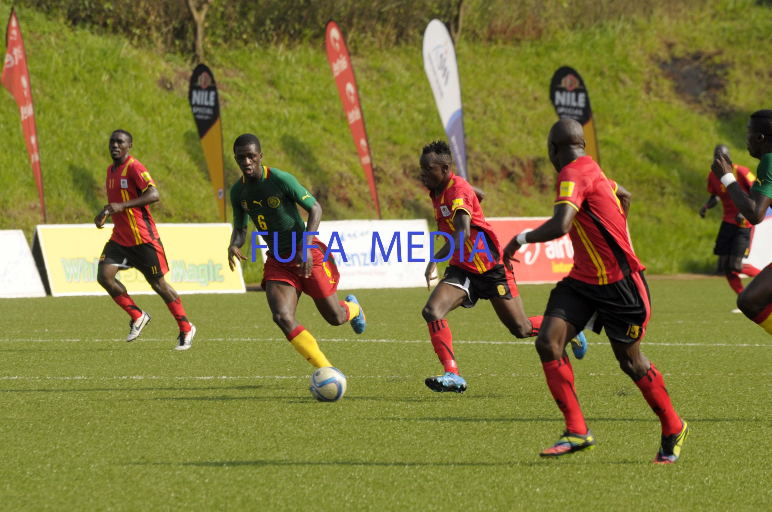2016 CHAN Build-up: Uganda Cranes share spoils with visiting Cameroon