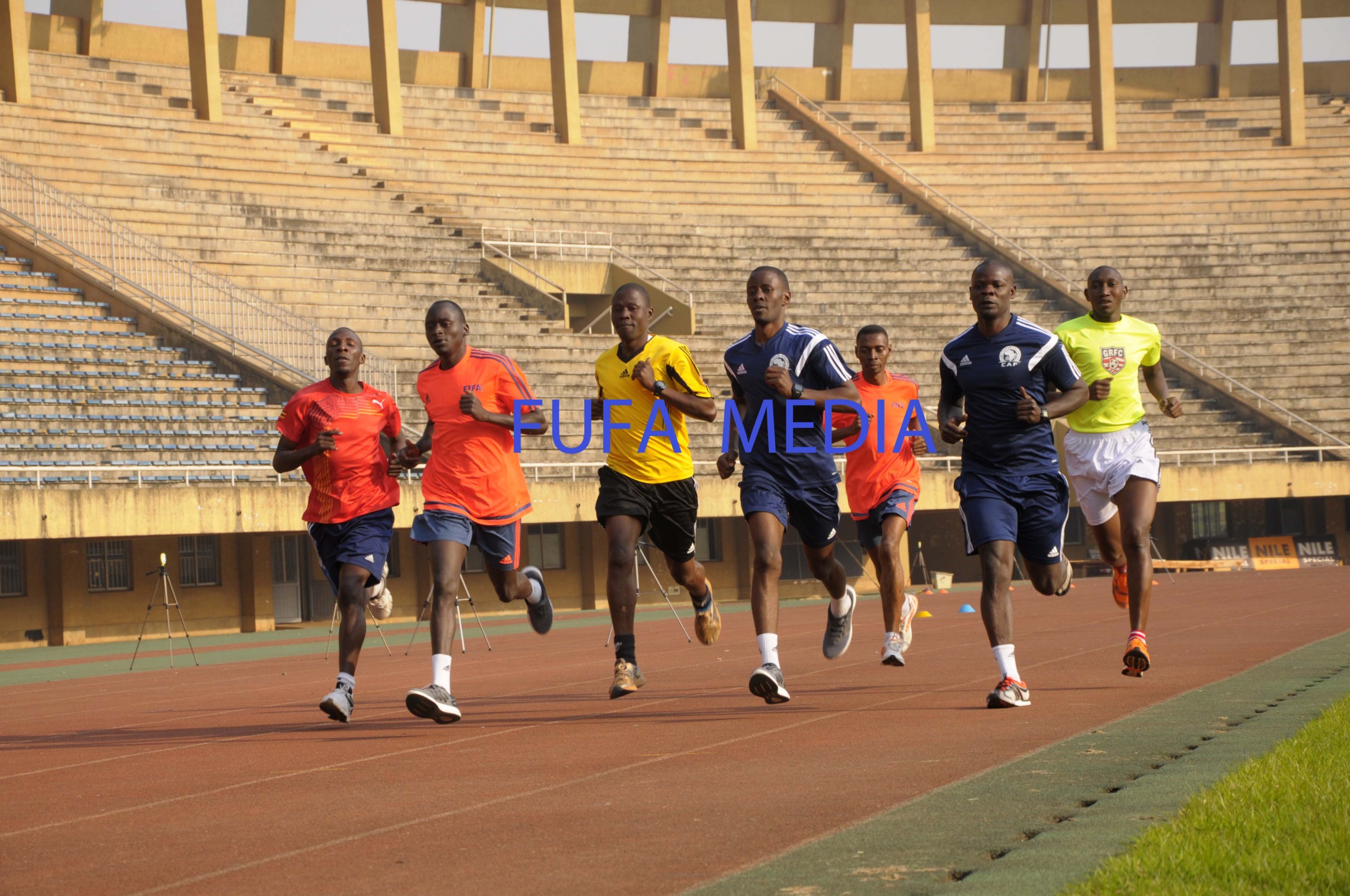 National referees undergo tests at Namboole