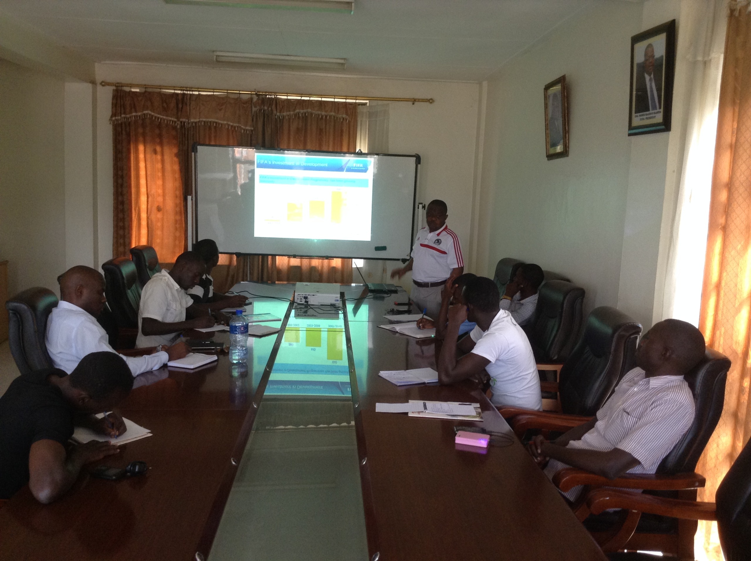 Administration: Club Management course at FUFA House