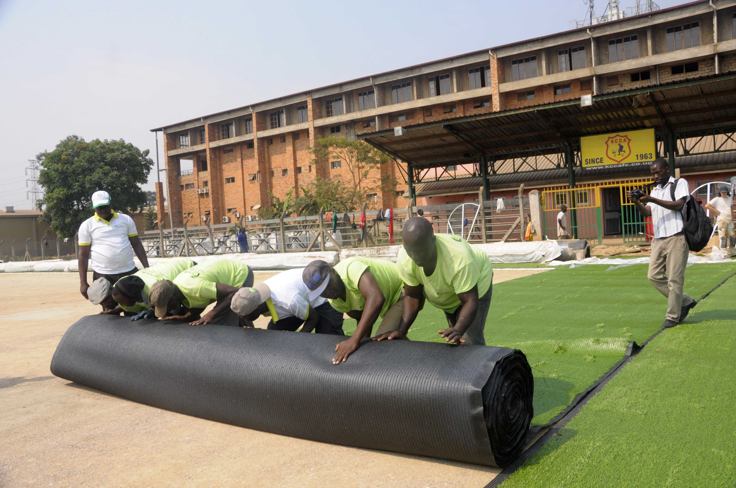 Football Infrastructure: FIFA approves the KCCA astro turf