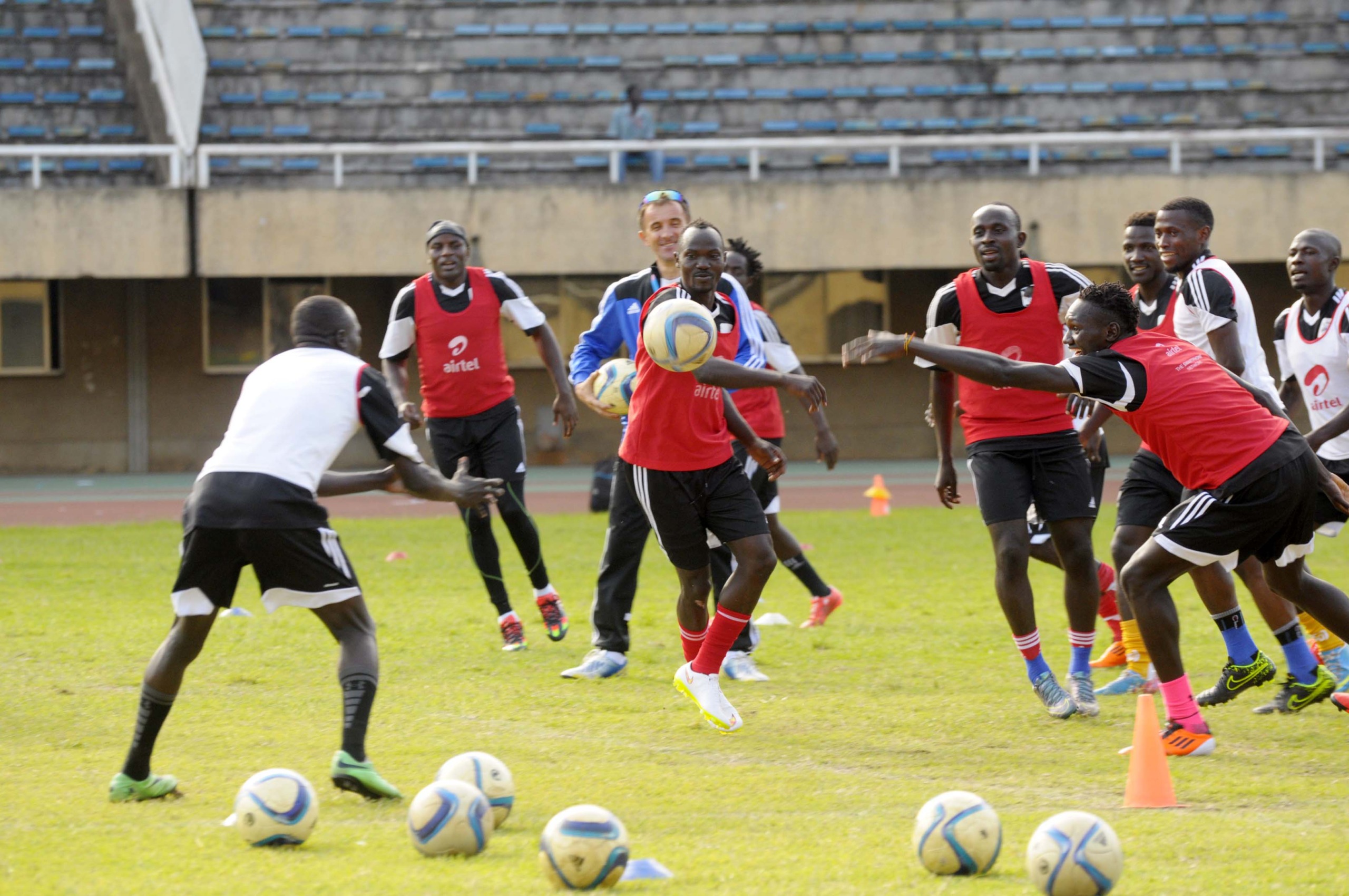 Pictorial: Uganda Cranes Monday training in pictures