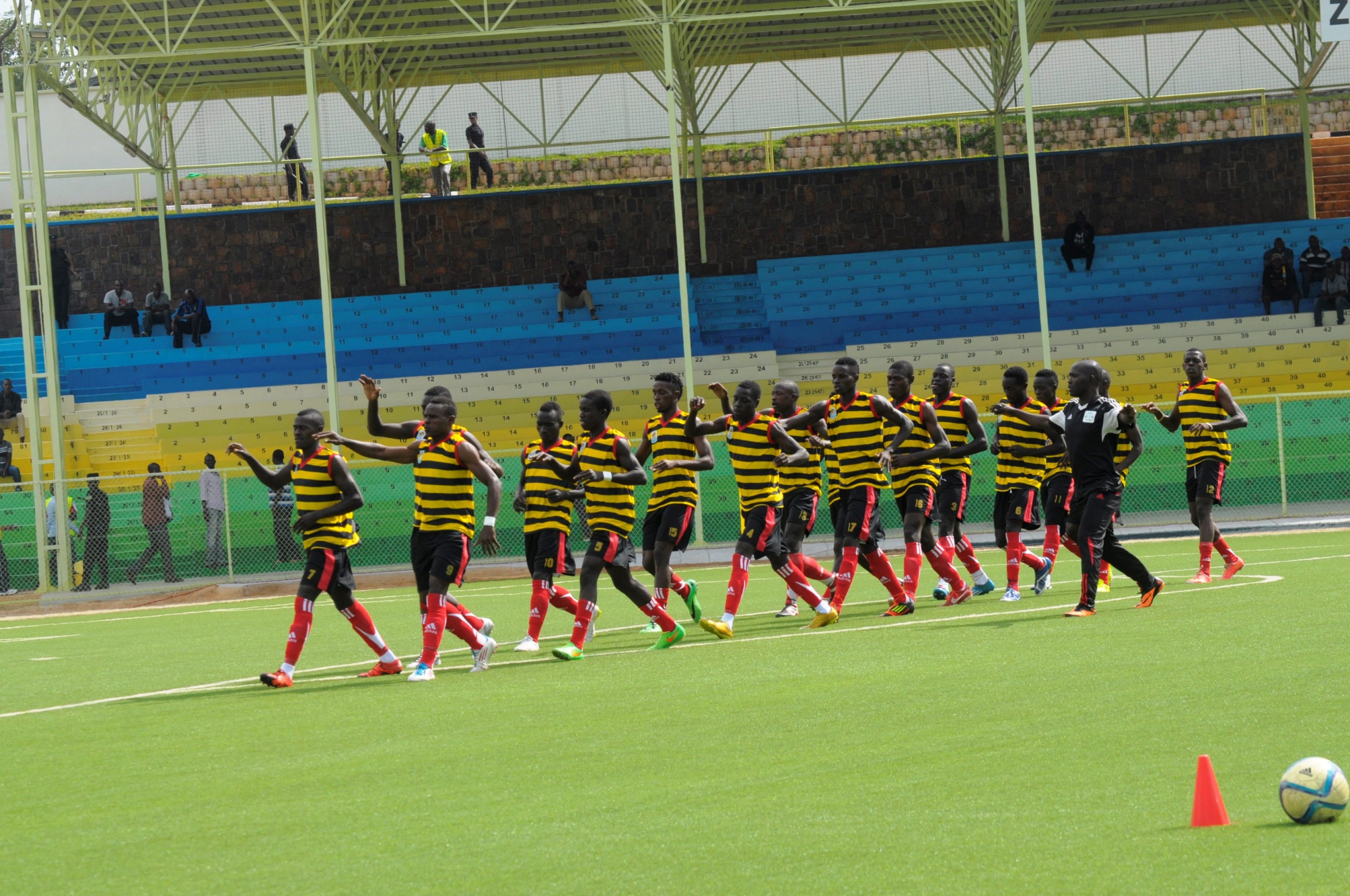 CAF U-20 Qualifiers: Day three of non-residential training conducted on Monday