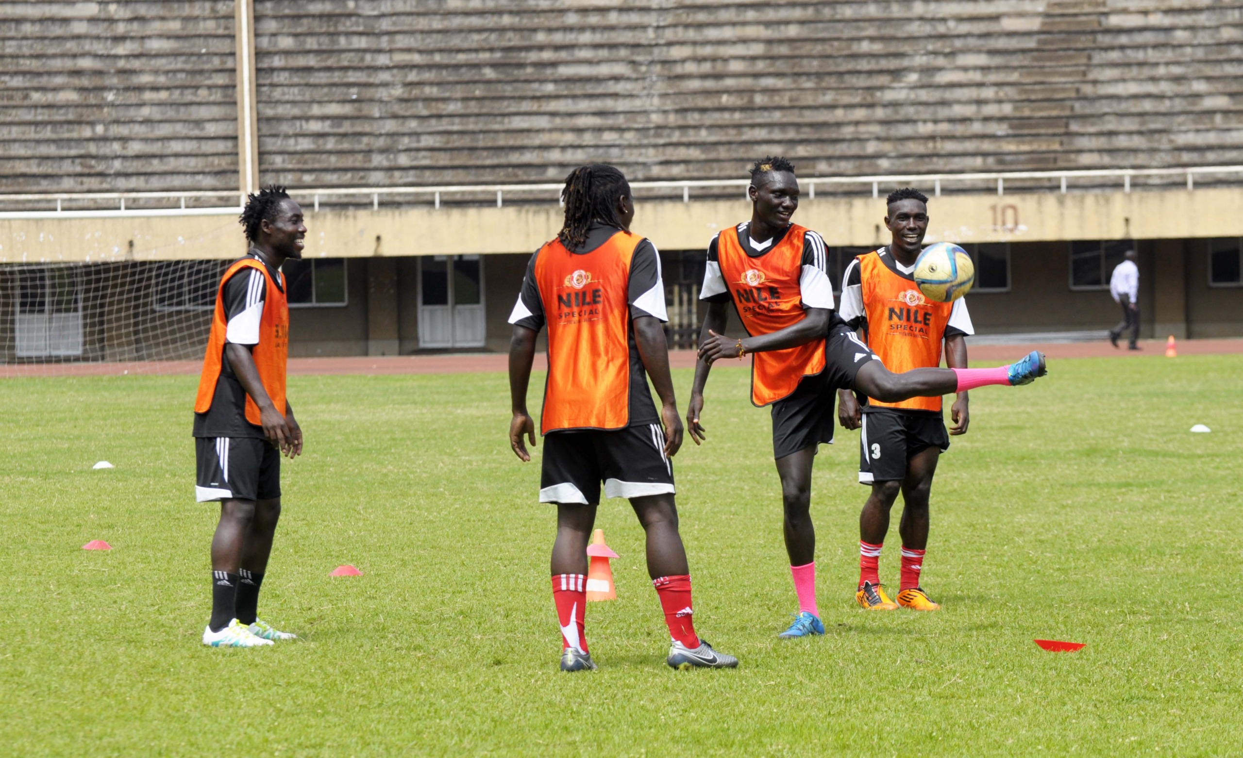 PICTORIAL: Day 2 Uganda Cranes Training; Captain Massa leads team,  Melvyn wants to be a role model