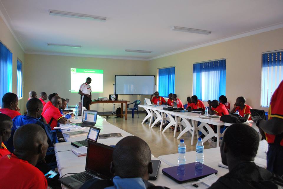 Coaching: CAF ‘A’ aspiring tacticians resume course module 2 at Njeru