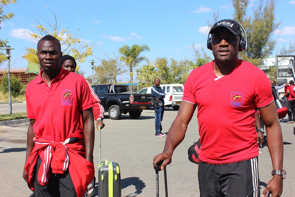 Uganda Cranes arrive in Botswana, set for last training session