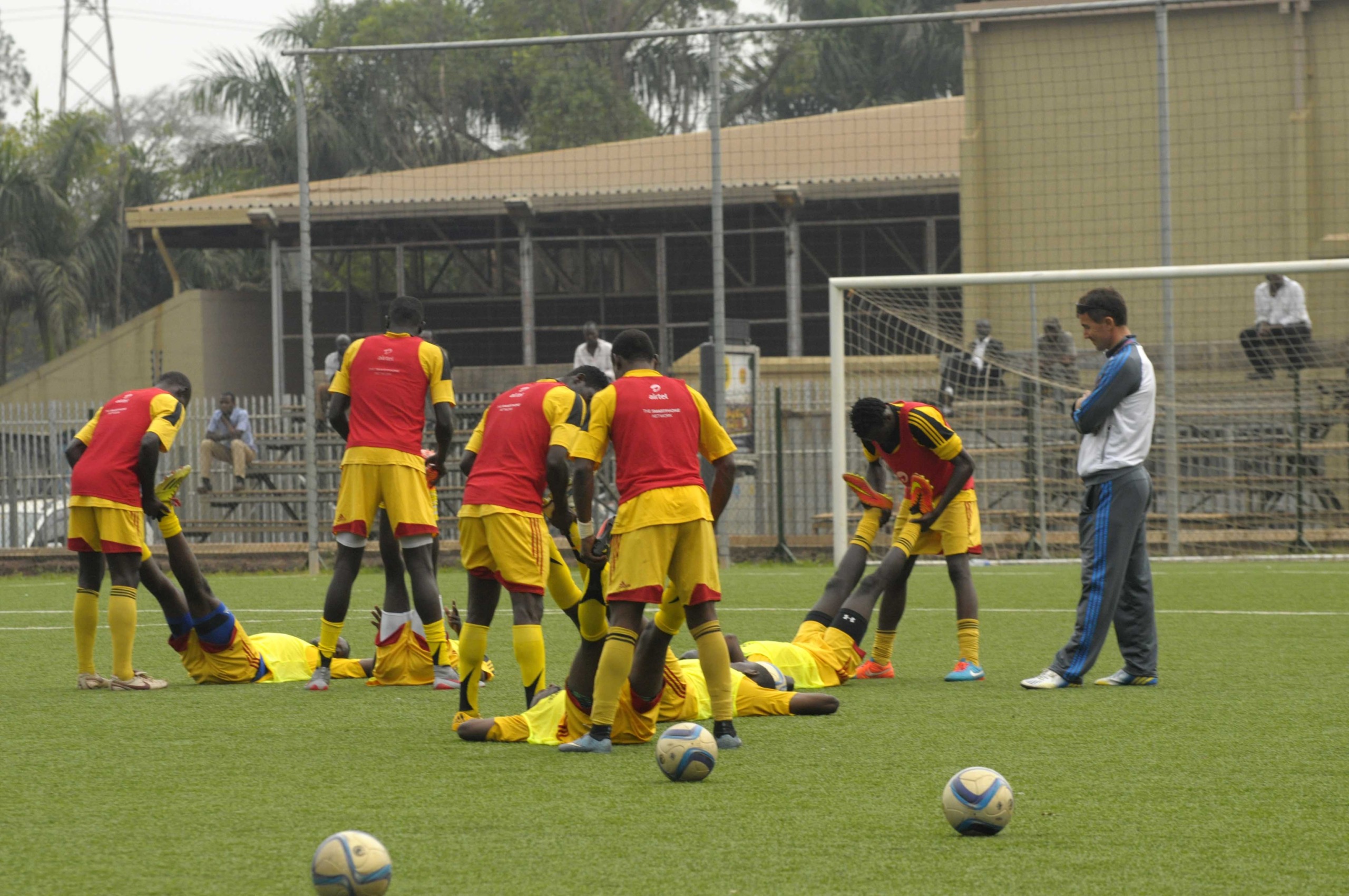 Uganda Cranes Regional Tours 2016: National team holds first training session at Lugogo