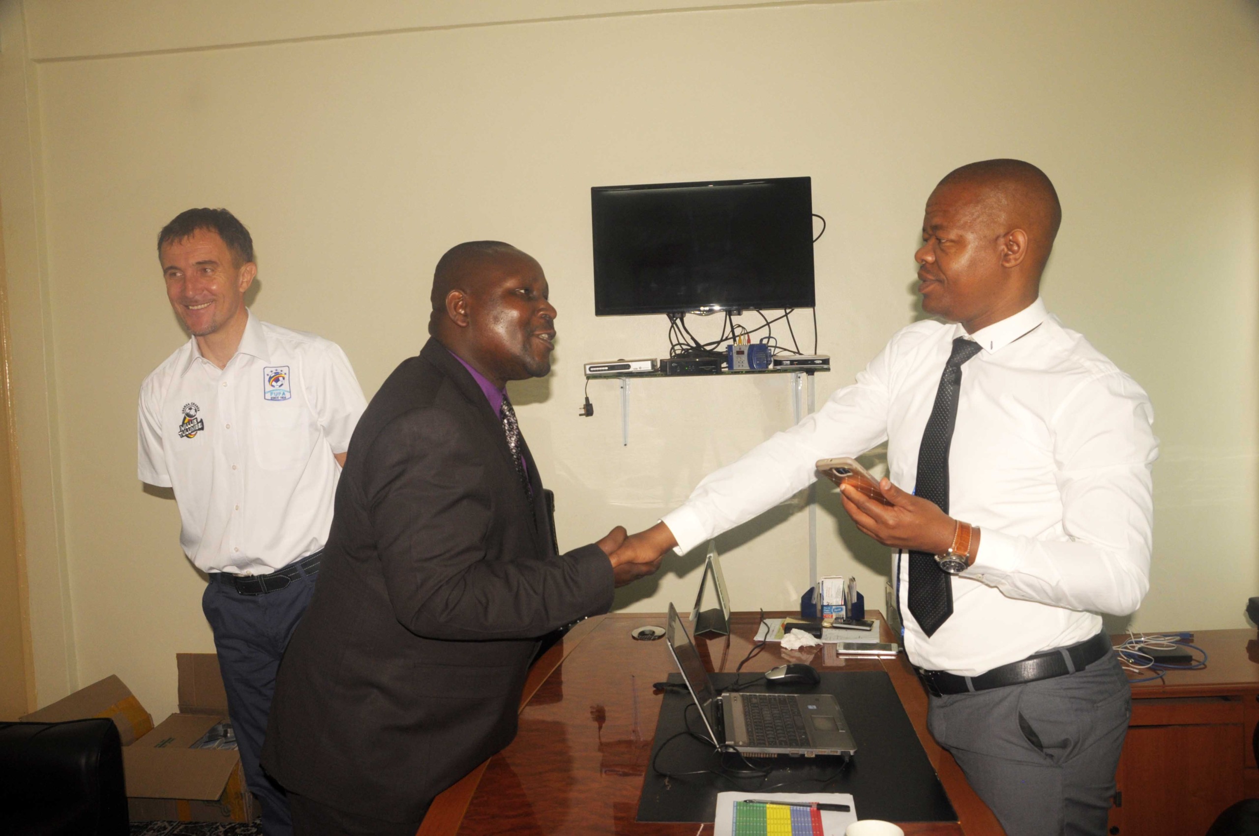 Uganda Cranes Vs. Comoros: FUFA President appreciates positive energy, rallies for continued support